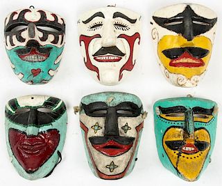 6 Veracruz Carnaval Moors Masks