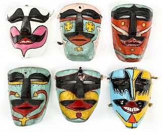 6 Veracruz Mexico Carnaval Moors Masks