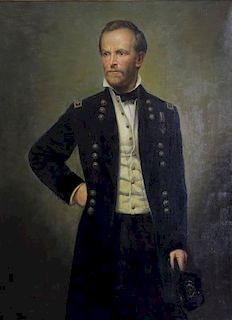 BENSING, Frank C. Portrait of General Sherman.