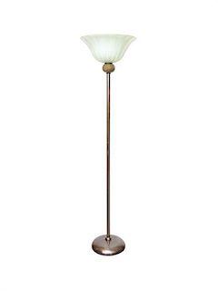 A Barovier Toso Floor Lamp Height 74 inches.