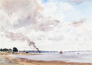 Artist Unknown, (20th century), Cloudy Bay Scene