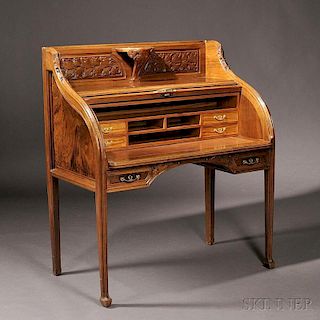 Art Nouveau Roll-top Desk