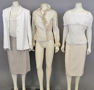 Linda Allard Ellen Tracy, Elie Tahari, and Cardiere et Cie women's six piece group all new with tags including Linda Allard silk blouse $465...