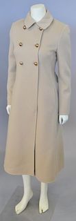 Michael Kors wool cashmere tan womens jacket.