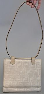 Fendi handbag / purse with leather strap.