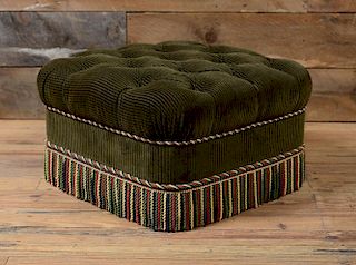 TUFTED UPHOLSTERED OTTOMAN