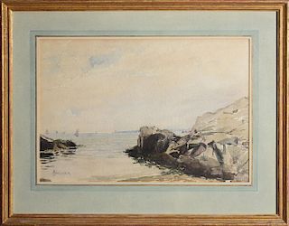 ALFRED THOMPSON BRICHER (1837-1908): SEASCAPE