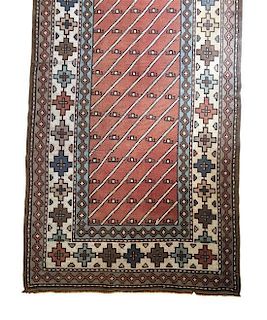 A Persian Style Wool Runner