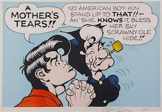 Al Capp, (American, 1909-1979), A Mother's Tears..," 1974