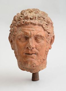 ATTRIBUTED TO GIOVANNI MINELLI, HEAD OF CARACALLA, ROMAN EMPEROR (198-217 AD), AFTER THE ANTIQUE