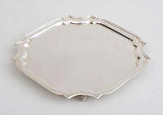 TIFFANY & CO. SILVER TRAY, IN THE GEORGE II STYLE