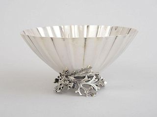 TIFFANY & CO. SILVER FLUTED BOWL