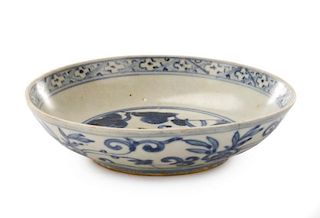 Chinese Export Low Bowl with Changming Mark