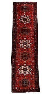 Large Hand Woven Persian Karajeh  3' 3" x 13'