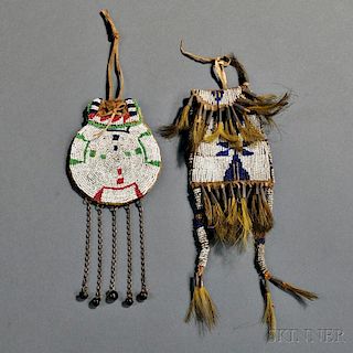 Two Plains Beaded Hide Bags