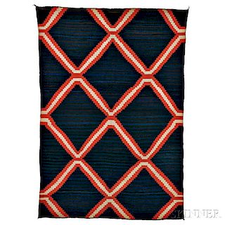 Navajo Late Classic Moki Blanket