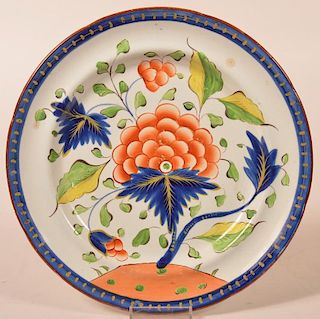 Gaudy Dutch Grape Pattern China 9-3/4" Plate.
