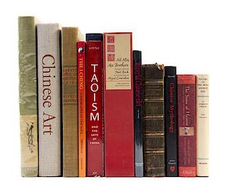 * (ASIAN) A group of 11 reference books relating to Asian art and culture.