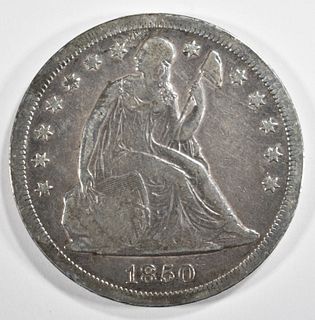 1850-O SEATED LIBERTY DOLLAR  VF