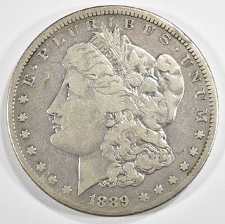 1889-CC MORGAN DOLLAR  F/VF