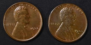 1932 & 33-D LINCOLN CENTS  CH BU