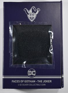 2022 NUIE 1 OZ SILVER $2 FACES OF GOTHAM-THE JOKER