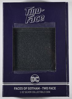 2022 NUIE 1 OZ SILVER $2 FACES OF GOTHAM-TWO FACE