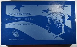 2014  KENNEDY 50c SILVER COIN COLLECTION OGP