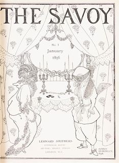 SYMONS, ARTHUR. The Savoy. London, 1896. Issues 1-4 (January-August, 1896)