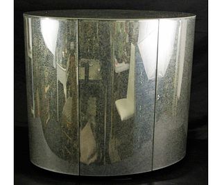 MIRRORED SIDE TABLE
