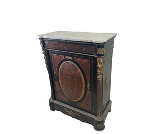 CIRCA 1840's FRENCH MARLBE TOP CABINET