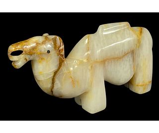 HAND CARVED MOROCCAN ONYX CAMEL