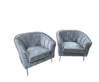 PAIR OF JEFFERSON ACCENT CHAIRS