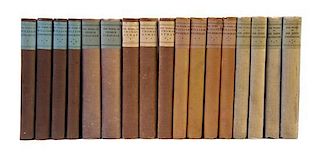 * (NONESUCH PRESS) Four sets of works in 17 vols. Limited. Vanburgh, Congreve, Wycherley and Otway.