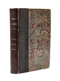 JOYCE, JAMES. Ulysses. (Paris): [Shakespeare and Company,] n.d. [1922] First edition, later printing (possibly seventh).