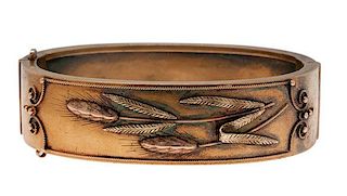 Murrle Bennett & Co. Bangle Bracelet in 14 Karat Gold 