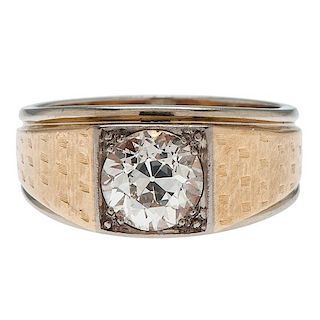 "Jabel" 2.30 Carat Diamond Ring in 18 Karat 