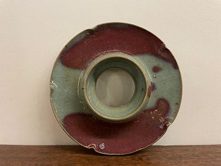 Chinese Song Cup Holder with Jun Glaze