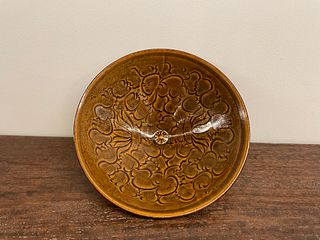 Chinese Song Jizhou ware brown glaze bowl