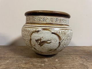 Chinese Song Jizhou ware black glaze Jar