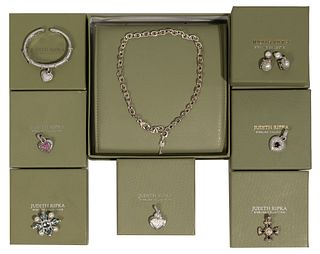 Judith Ripka Sterling Silver Jewelry Assortment