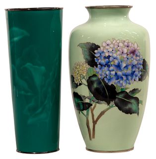 Japanese Ando Jubei Cloisonne Vase
