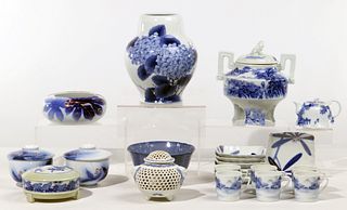 Japanese Blue and White Porcelain Assortment