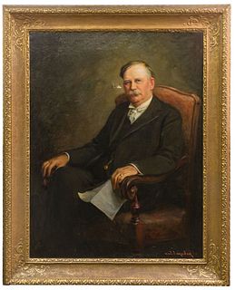 Edward V. Brewer (American, 1883-1971) Oil on Canvas