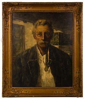 Gustav Schmidt (German, 1888-1972) Oil on Board