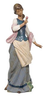Lladro #12393 'Girl In Love' Figurine