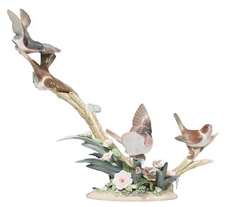 Lladro #1462 'Flock of Birds' Figurine