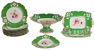 English Porcelain Luncheon Service