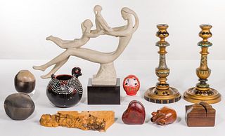 Composite Sculpture and Decorative Assortment