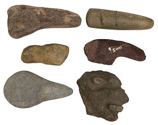 Native American Indian Stone Tool Assortment